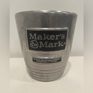 Maker’s Mark Whisky metal cup